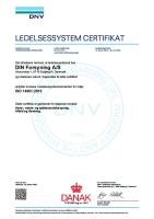 ISO 14001 DIN Forsyning - alle driftsselskaber